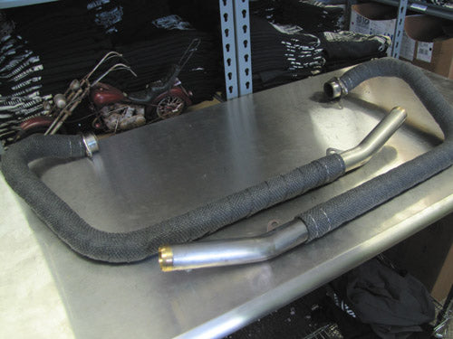 How to wrap your motorcycle exhaust ?