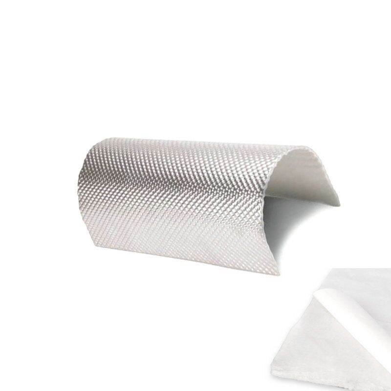 Exhaust Heat Shield Barrier with Adhesive