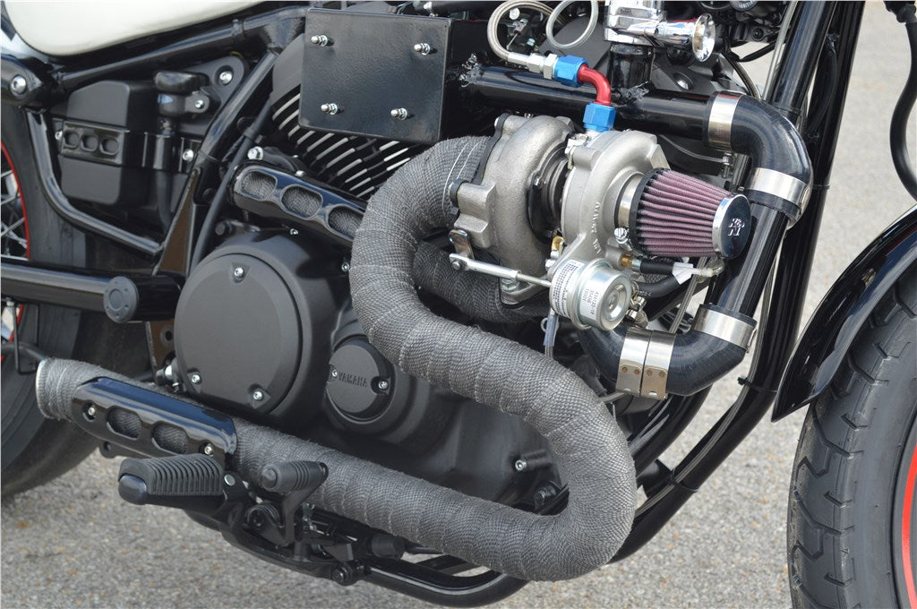 1inch Black Exhaust Wrap Motorcycle Exhaust Heat Shield
